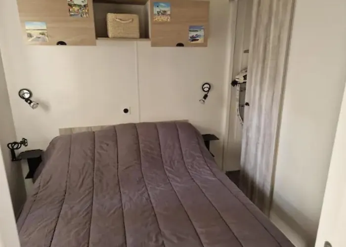 캠프장 Mobil-home 3 De Buch 라테스트드뷔크